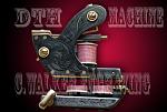 1 Tattoo Machine Frame-blued